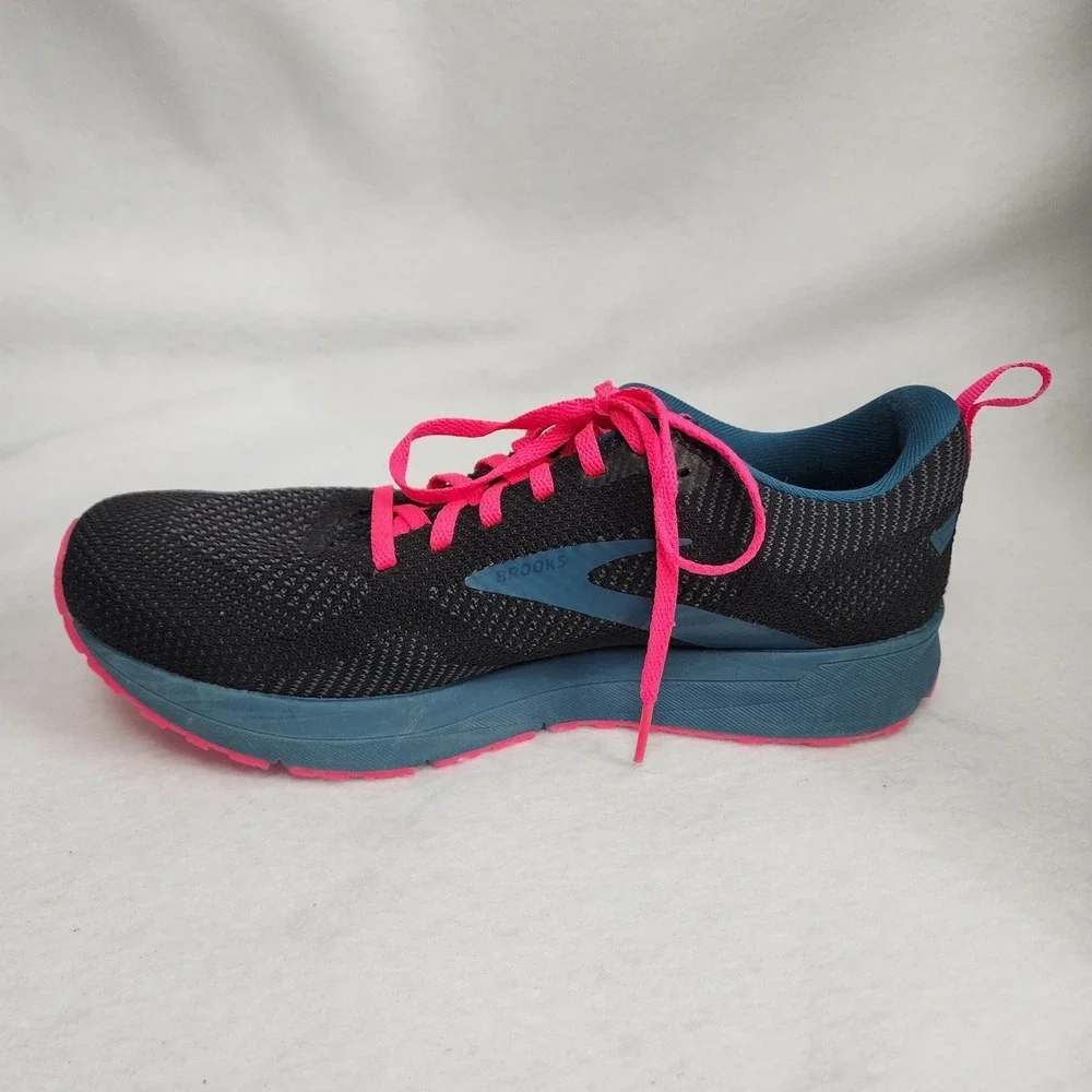 Brooks Revel 5 1203611B067 Womens US 9.5 B Sneakers Black Athletic Running Shoes